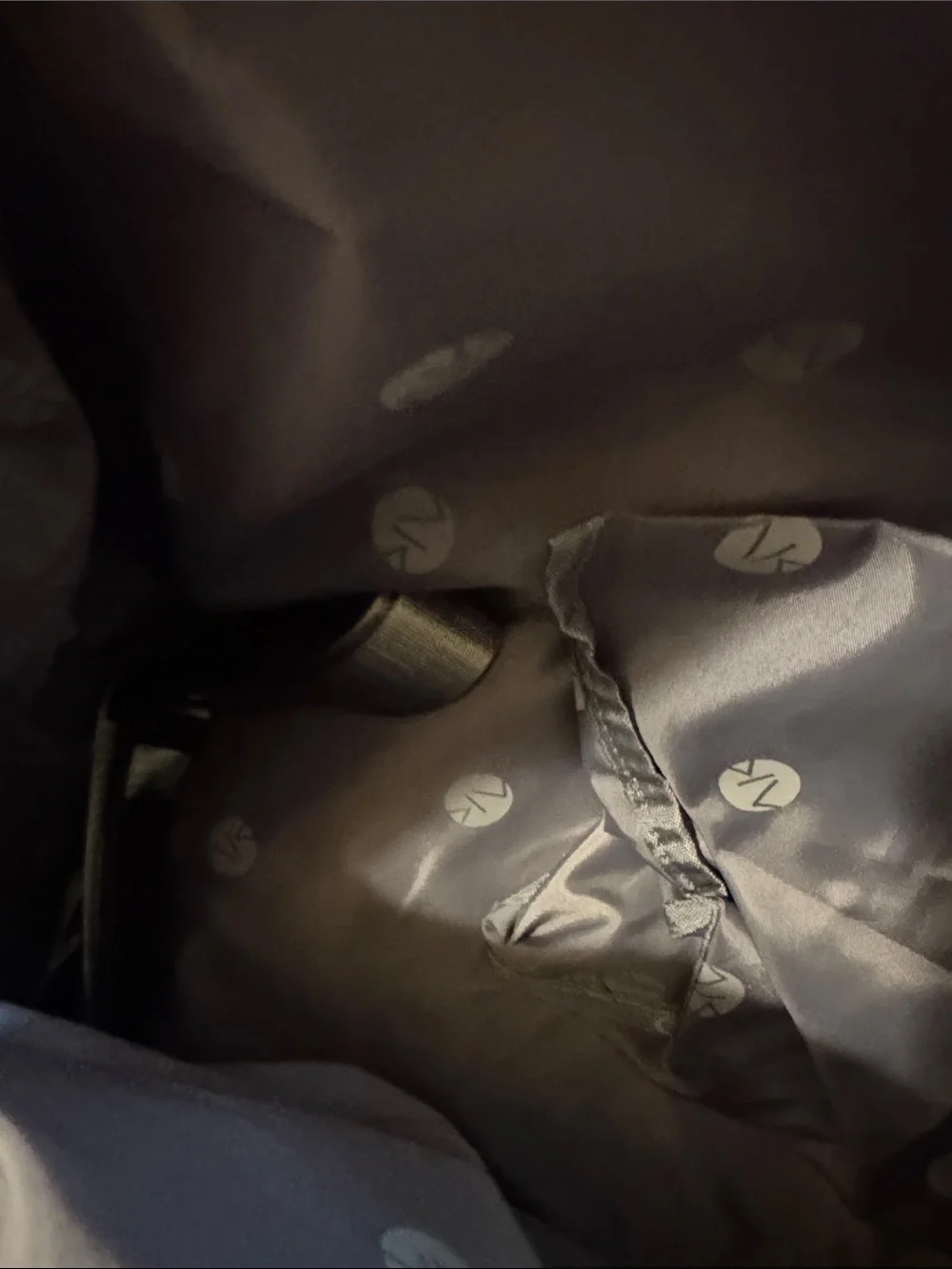 Black Dance Duffel about 22x12x10 AK Dancewear NWT with Silver Handles